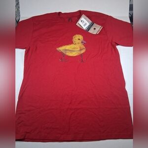 Solifornia Creative Fishing Duck T-shirt Size Large Men